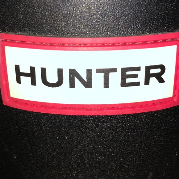 Hunter rain boots with shearling inside - Picture 2 of 7